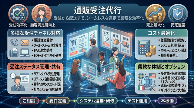通販受注代行