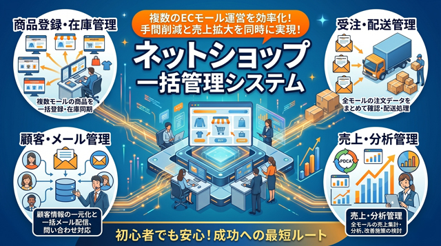 ネットショップ一括管理システム