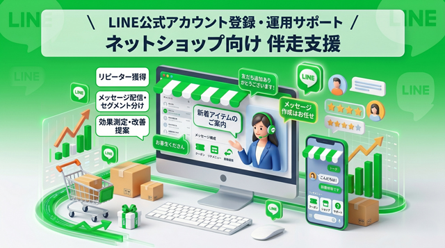 Line@登録・運用サポート