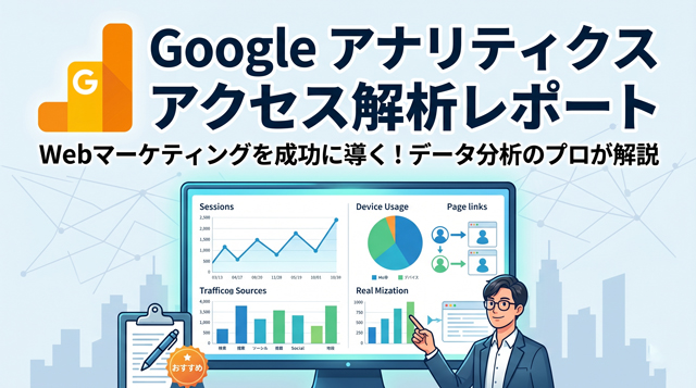 google アナリティクス アクセス解析レポート